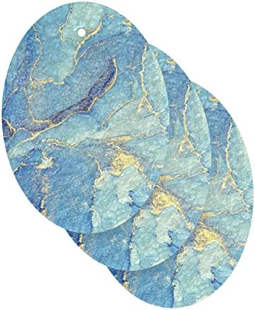 Alaza Gold & Blue Marble Vintage Prirodne spužve Kuhinjski celulozni spužva za posuđe Perilica