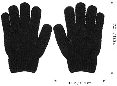 EXCEART sunđer za kupanje 4 para piling rukavice za piling tijelo rukavice za tuširanje rukavice za tuširanje