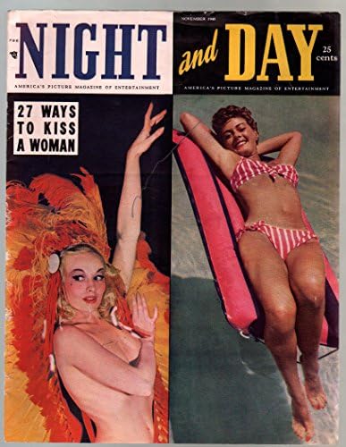 Noć i Dan 1 11/1948-1. izdanje-spicy pix-Lana Turner-Jean Harlow-VG/FN