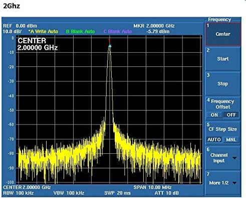 ADF4351 modul STM32 Sweep RF izvor signala TFT boja dodirnog ekrana 35m-4.4G