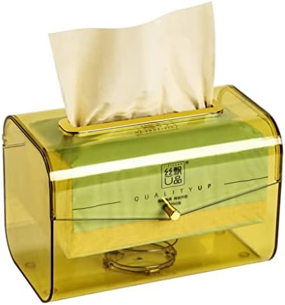 SDGH 1pc kućna opružna Papirna kutija Kreativna automatska sve-u-Lift kutija za maramice Plastična zaštita