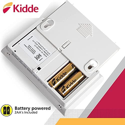 Kidde Detektor Ugljen-Monoksida, Alarm Na Baterije, 6 Pakovanja, Baterije Uključene