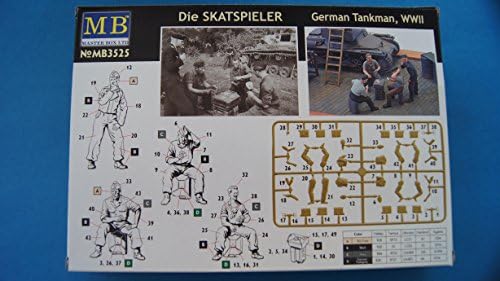 Master Box Drugog svjetskog rata njemački Tank Man Skats igrača i Jerry konzerve figura model