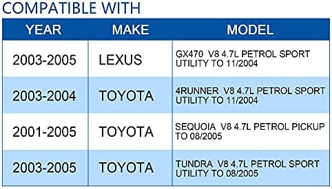 HARUMA 2679 Clat za hlađenje motora za Lexus 2003-2005 GX470, za Toyota 2003-2004 4Runner / 2001-2005 Sequoia
