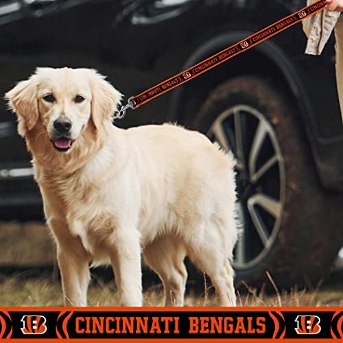 NFL pet povodac Cincinnati Bengals pas povodac, mali fudbalski tim povodac za pse & mačke. Sjajni povodac za