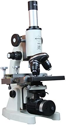 Radikalni 2500X Medicinski fakultet Vet Lab mikroskop w polu Plan ciljevi, LED baterija Backup