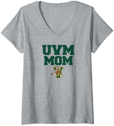 Ženski univerzitet u Vermont Catamounts mami majica V-izrez