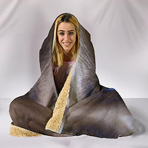 Pokrivač sa kapuljačom za lice sijamske mačke