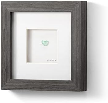DEMDACO jednostavno ljubavno srce 6 x 6 umjetnički znak za drvo i stakleni zid
