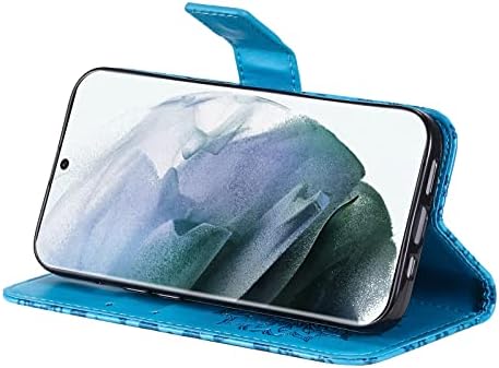 PAOBIR za Samsung Galaxy S22 Ultra futrola, Premium PU kožna torbica za novčanik [suncokret reljefna]