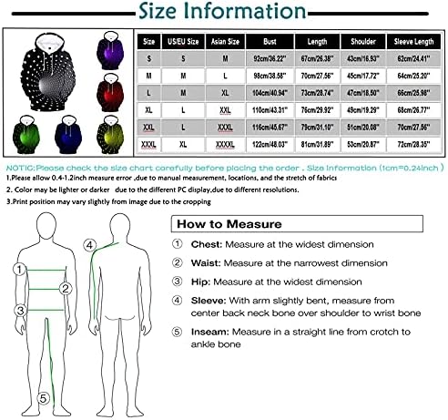 Duksevi za muškarce, Unisex Muški 3D štampanje Creative okrugli vrat Ležerne prilike za duge majice Najbolja