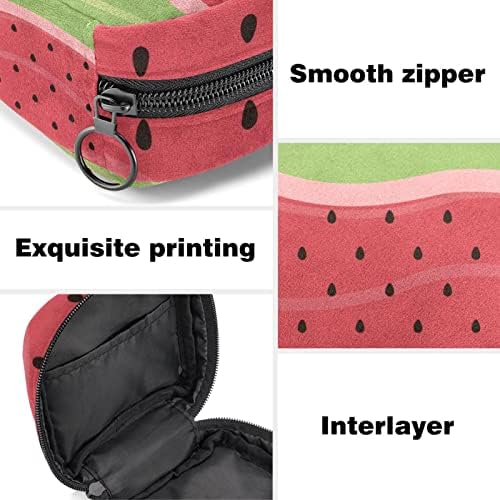 Watermelon Print sanitarne savezne ubrusne torbe za prijenosni period za žene teen djevojke Menstrualni