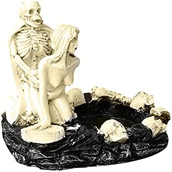 Halloween Skull Ashtray Početna Kreativna dekoracija Dečko poklon smola za zanat XI6