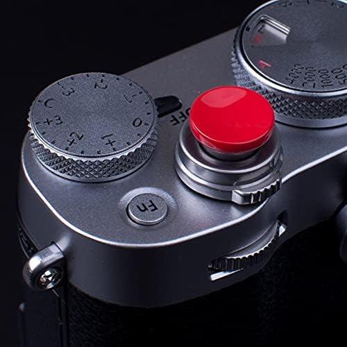 VKO crveno mekano metalna gumba za zatvaranje kompatibilna sa Fujifilm X-T4 X-T2 X-T3 X-T2 X100F X-T20 X-Pro2