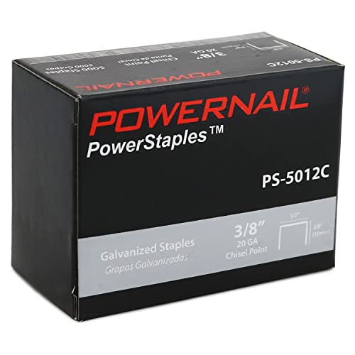 Powernail PS5012C 20 Gauge 1/2 inčna kruna 3/8 inča dužina dlijeta