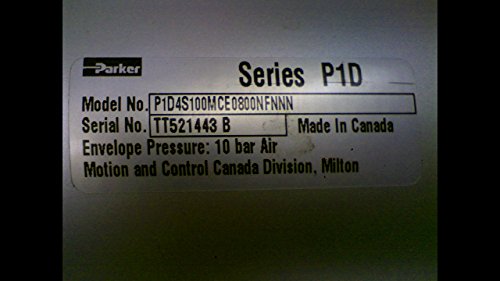 Parker P1D4S100MCE0800NFNNN Pneumatski cilindar Single Rod 10 Bar P1D4S100MCE0800nfnnn