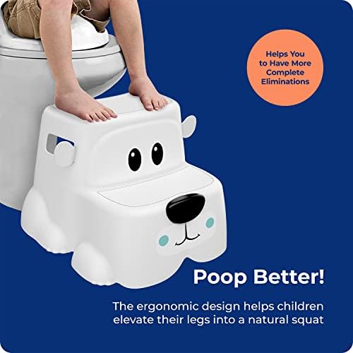 Squatty Potty Kids Set toaletne stolice, baza za Medvjediće za kućne ljubimce sa sjedištem