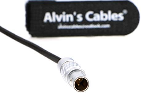 Alvinovi kablovi Teradek Bond Arri Alexa kamera Kabel za napajanje 2 pin muški do 2-pinski muški desni