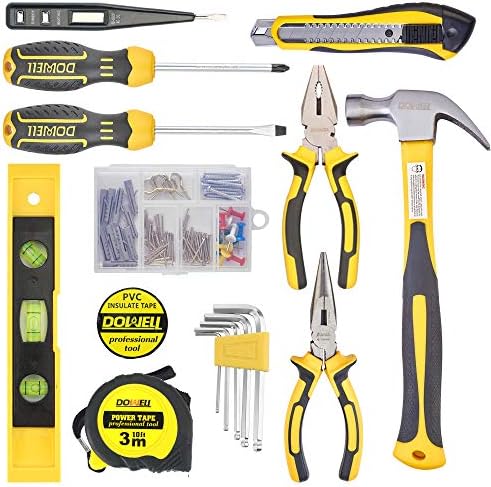 Dowelll alat za alat Set alata 116 komada Kućnog alata za domaćinstvo Kućni alat za alat s alatima