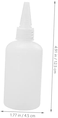 YARNOW 20kom šiljasti dozator za začin za bočice Mini kapaljke za bočice sa umakom Za stiskanje bočice pigmenti