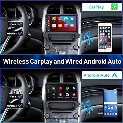 Android 11 Car Stereo za Chevrolet Chevy Malibu 2009-2014 sa Apple Carplay Android Auto, 9-inčni