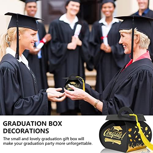 30 komada diplomska kapa Poklon kutija diplomska zabava favorizira kutija za poslastice za diplomirane bombone