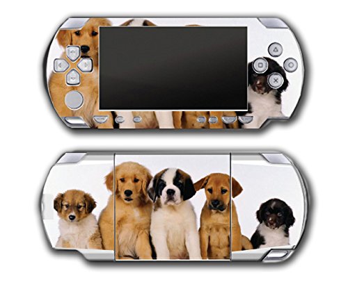 Pas Puppy Slatki prijatelji Design Video igra Vinilna naljepnica naljepnica za kožu za Sony PSP Playstation Prijenosni originalni sistem serije FAT 1000