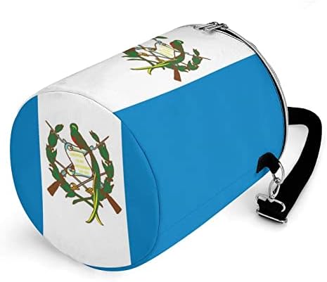 Izolovana torba sa zastavom Gvatemale prenosiva hladnjača za LED ramena, Zip oko kante za kupovinu