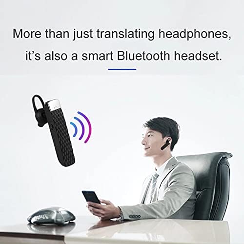 DLOETT T2 Smart Voice Translator Bluetooth slušalice 33 jezika Instant Translate Bluetooth5. 0 Wireless