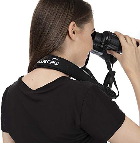 BlueCabi neoprenska naramenica za kamere i dvogled - udoban podesiv za muškarce i žene sa protukliznim materijalom
