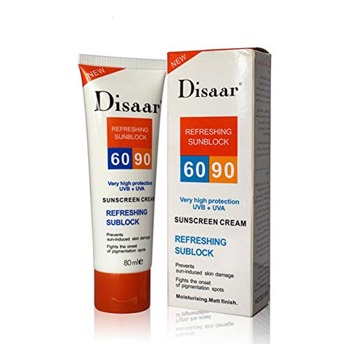 DISAAR osvježavajuća krema za sunčanje veoma visoka zaštita UVB + UVA 60-90 krema za sunčanje 80ml