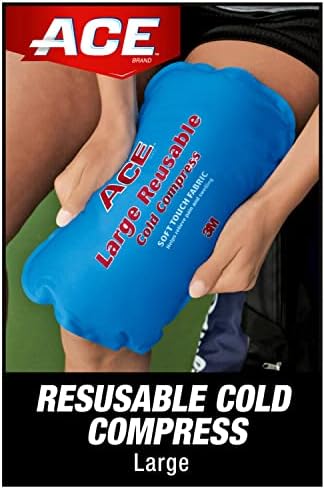 Hladni oblog marke ACE za višekratnu upotrebu, Veliki, Plavi, 1 / pakovanje