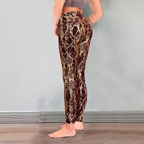 Miashui Women Yoga hlače plus veličine 5x čizme CUT ženske tajice gamaše visokim strukom Momenske fitness yoga hlače stražnjica