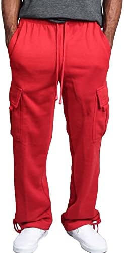 Muške aktivne jogger hlače Fitnes sužene duksere Slim Fit pantalone hlače za crtanje sa džepom tereta