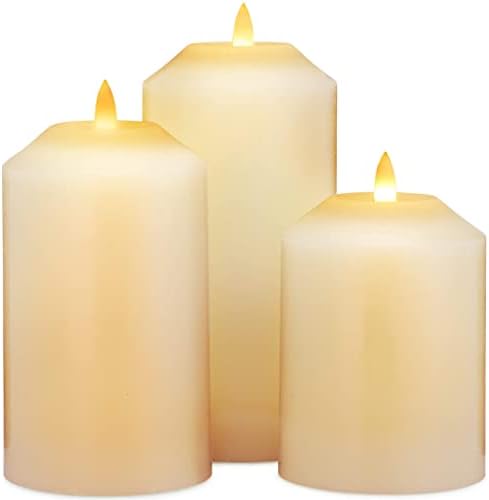 LED Lytes flameless Candles sa tajmerom, pokloni za mame sveće, sveće na baterije, LED sveće Set od