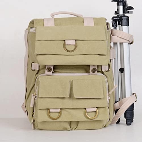 ZJHYXYH DSLR ruksak za kameru Vanjska putna torba 15-inčni laptop vodootporni platneni ruksak