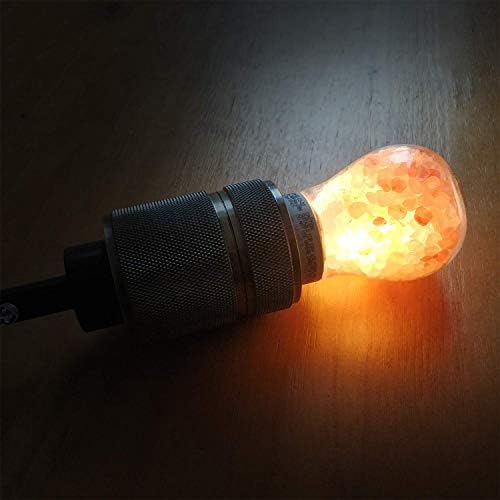 Himalayan Glow Sol lampa LED Sijalice ekvivalentne 60 vati, topli jantarni sjaj, 6 kom
