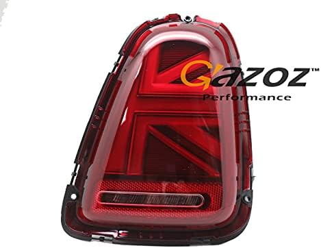 Gazoz Performance UK LED zadnja svjetla za 2010-2015 MC R56 R57 R58 R59 LCI-UNION JACK Red