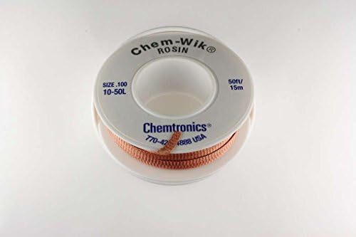 Chemtronics 10-50L Chem-Wik Rosin DesollerIng pletenica, 2 pakovanje