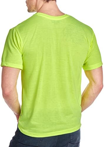 Bass Creek Outfitters Muška majica visoke vidljivosti - 4 pakovanja džepna majica za teške uslove