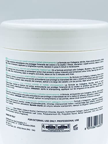Maxy Look Hair Recipe Feed Your Hair Collagen Protecting Shampoo & amp; Maska za obojenu & amp; hemijski tretiranu