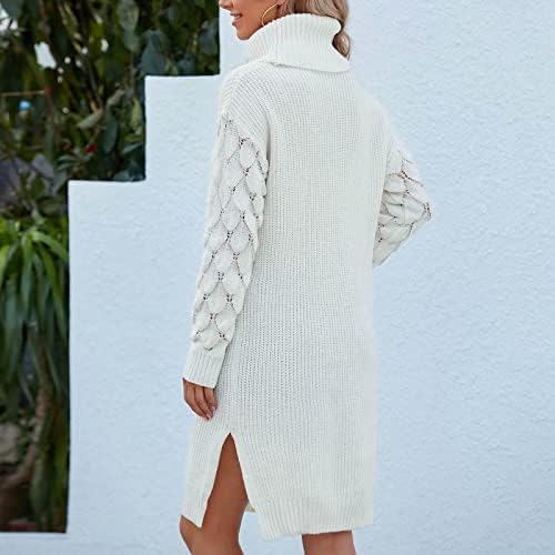 Ženska tunika haljina slatka tiskana V izrez dugih rukava casual ljuljačka haljina ženske 2022 ljetni