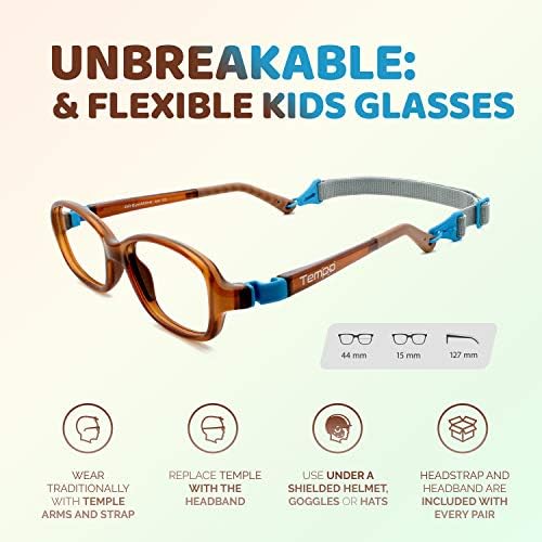 TEMPO: neraskidive dječije naočare - fleksibilne modne naočare za djecu-3006