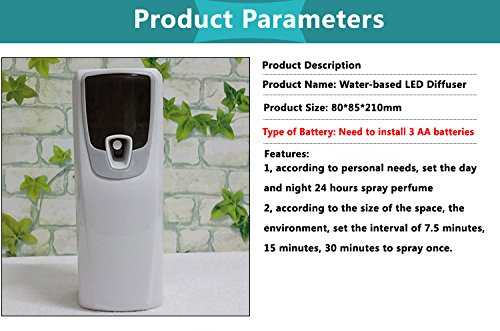 Automatski vodootlični aerosolni dozator, raspršivač parfema za senzor, može napuniti vaš omiljeni
