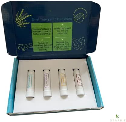 Denarie Miris Kit - Olfactory sa organskim esencijalnim uljima - aromaterapija protiv Anosmia,