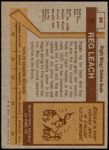 1973 TOPPS # 84 Reggie Leach California Golden Sells Ex / MT zlatne brtve