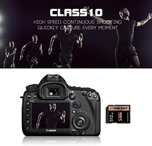 512GB SD kartica klase 10 High Speed Security digitalna memorijska kartica za kamere,Vloggers, režiser, fotograf & sadržaj kustos