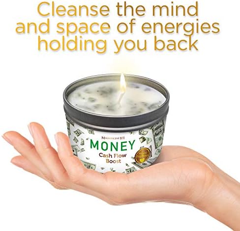 MAGNIFICENT 101 money Aromaterapy Candle za povećanje novčanog toka - mirisna prirodna sojina vosak