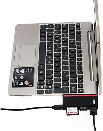 Navitech 2 u 1 laptop/Tablet USB 3.0/2.0 Hub Adapter/Micro USB ulaz sa SD / Micro SD čitač kartica kompatibilan sa ASUS Zenbook 13 OLED 13.3