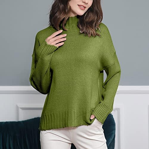 Ženski džemper za valentinovni ležerni modni dugih rukava pletenje pulover pulover džemperi
